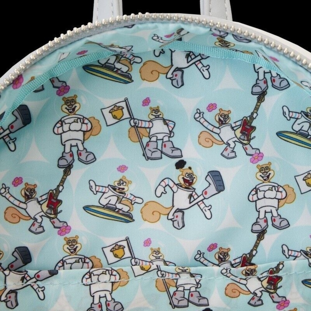 Loungefly SpongeBob SquarePants Sandy Cheeks Cosplay Mini Backpack - Picture 9 of 9